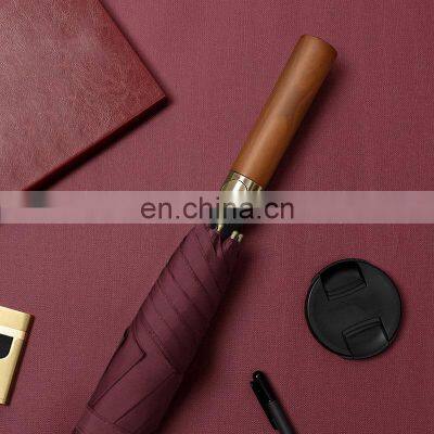 Introducing Luxury Custom Logo 8 Rib Windproof Straight Waterproof Recycled Colour Umbrella photo-2