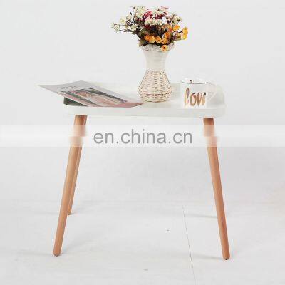 Cheap Living Room Furniture Tray Small Square Table Modern Coffee Table Side Table photo-4