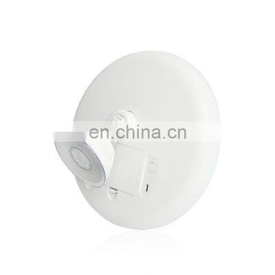 2 in 1 Usb Charge Round LED Light Makeup Mirror Wall Mounted 5x Magnifying Mirror Suction Bathroom Mirror photo-3