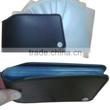 Factory plastic business ID name card holder case