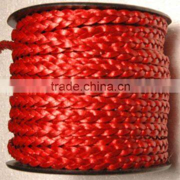 Round Braid Leather Cord