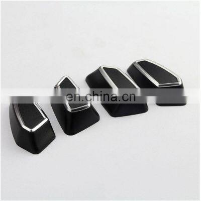 4Pcs Seat Adjustment Switch Button Knob Cover Trim Sticker For BMW New 1 2 3 4 Series F30 F34 F45 F46 Car Accessories