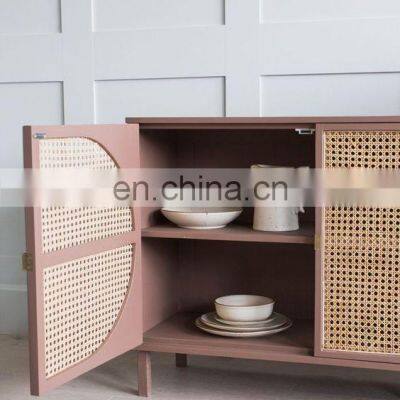 Rattan Mesh Webbing Sheet Panel 60cm Radio Weave Cane Wicker Bamboo Boho Vintage Furniture Bedhead Mirror Drawers Table Shelf photo-5