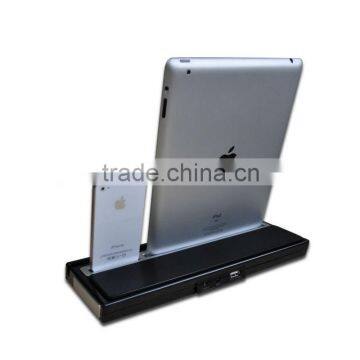 2013 ShenZhen speaker for ipad/iphone Multi-functional charger speaker