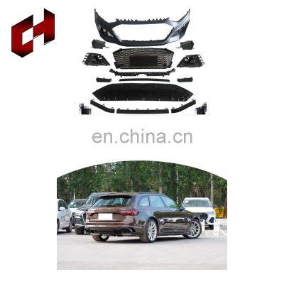 Ch New Upgrade Luxury Rear Bar Installation Side Skirt Seamless Combination The Hood Body Kits For Audi A4 2020 To Rs4