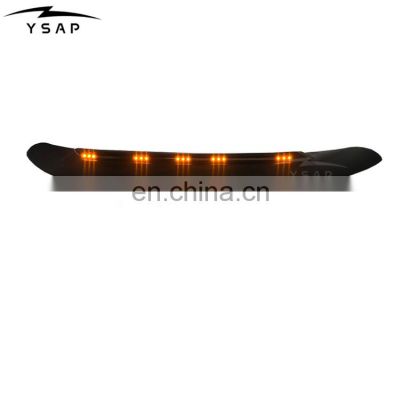 High quality car parts LED light Ranger T7 T8 Hood trim with LED