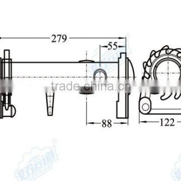 08149 Heavy Duty Webbing Winch Trailer Winch photo-2