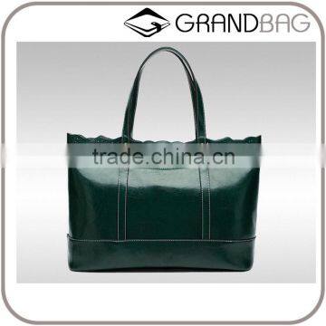 2016 Fashion Hollow Out Carve Pattern Genuine Leather Handbag Classic Shoulder Bag for Women photo-4