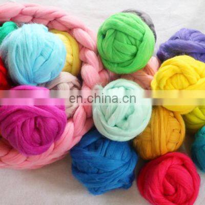 OEM Merino Wool Yarn 21 Micron Super Chunky Yarn Giant Yarn Merino
