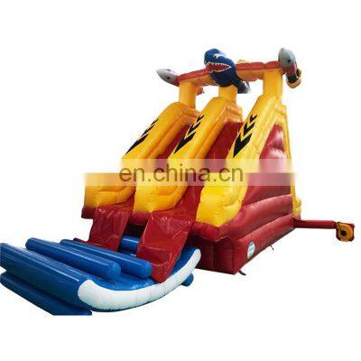 Inflatable Water Slide Castle Inflatable Bouncing Water Slide photo-2