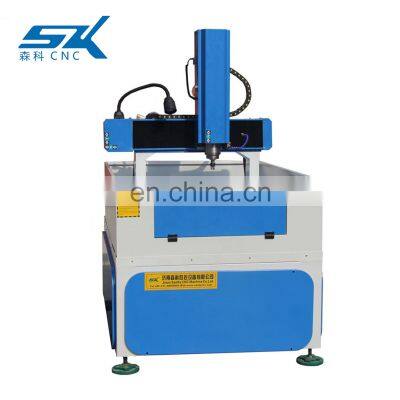 Half-Cover Model Size 4040 6060 Metal Engraving 3D Milling Aluminum CNC Router Machine photo-4