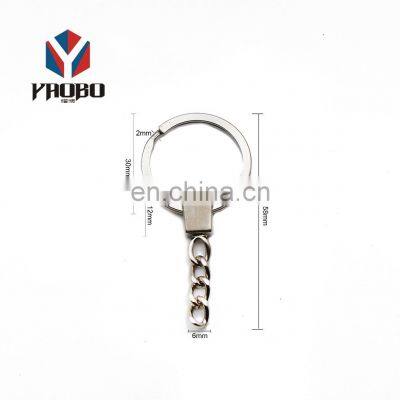 Sale In Bulk Metal Multi Functional Round Chain Blank Ring Accessories Key photo-2