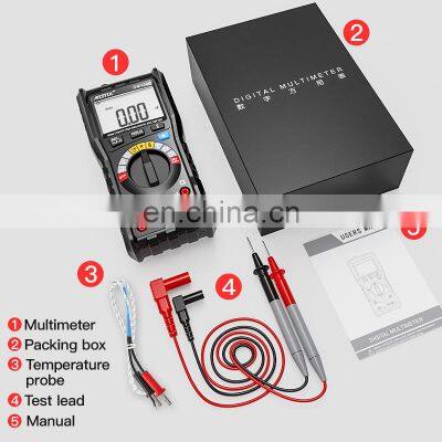 DM100B Digital Multimeter Ultra-Portable LCD Display DC AC Voltmeter Analogue Tester Capacitance NCV Ohm Hz Tester Multimeter photo-5