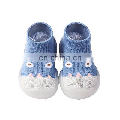 2022 Summer Baby Rubber Soles Socks Girls Boys Shoes Newborn Landing Socks Non-slip Soft Socks Cartoon Children Gifts