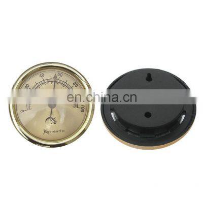 Wholesale Cigar humidor box use analog hygrometer