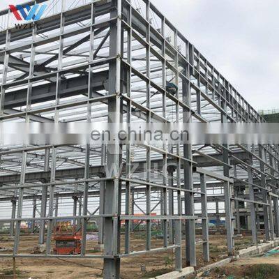 Universal H Beam For Bridge 8 X 4 Metal Chicken House For Layers Poultry Four Car Shed Steel Structure Frame