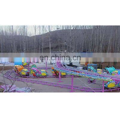 kids ride on mini roller coaster amusement park cheap roller coaster for sale