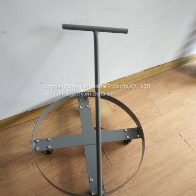 Hand Truck Multi Purpose Barrel Dolly Cart With Adjustable Handle and 4 Swivel Casters Wheel Heavy Duty Bucket Dolly photo-3