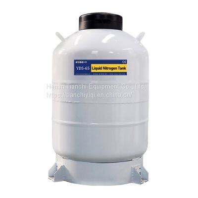 Laboratory vacuum tank YDS-65L cryogenic liquid nitrogen biological container