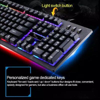 Amazons 2023 Hot G20 Wired Keyboard Mechanical Gaming Waterproof Portable Keyboard photo-4