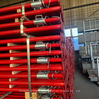 6' to 11'6 Steel Prop Shoring Prop Steel Jack Medium Duty Steel Jack Scaffolding photo-3