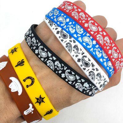 Factory Production Silicone Wristband Custom Printing Customizable Rubber Bracelets for Daily Event photo-5