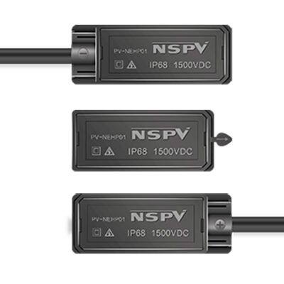NSPV Solar Photovoltaic IP68 PV Panel NEHP01 Junction Box With Diode Including Connectors