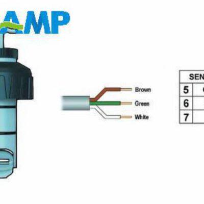 High-Precision F3.00 Rotary Flow Sensor With Push-Pull Output, 0.15-8 M/s Range, Corrosion-Resistant for PLC/Instrument Digital Input photo-2