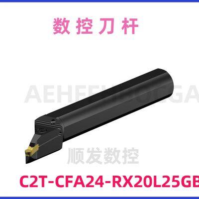 Sandvik C2T-CFA24-RX20L25GB Carbide Inserts With 25° Lead Angle