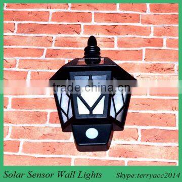 Solar Mini Streetlight - 2 LED - Solar Powered Security Motion Sensor Light