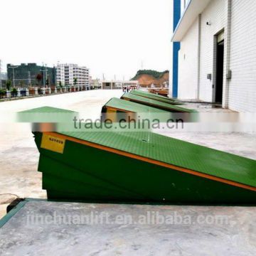 0.5~1.6m, 12 ton stationary adjustable loading dock ramp on sale DCQG-12