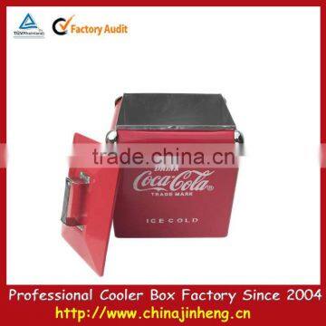 Cola commercial cooler box