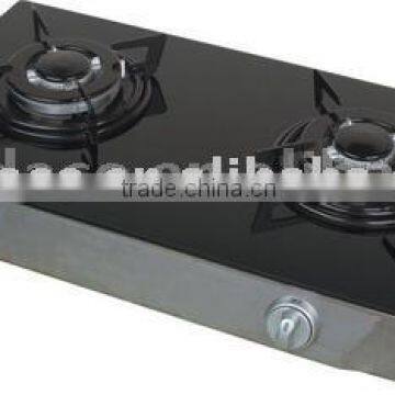 European style tempered glass gas stove gas cooker