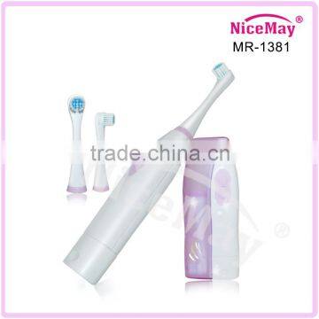 portable electric toothbrush with replacement head