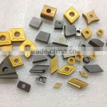 Tungsten carbide cutter and insert for wood turning tools