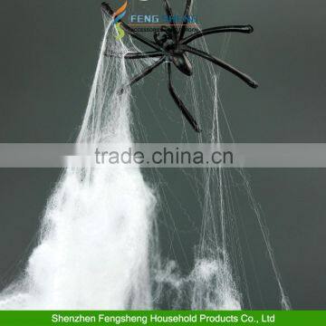 Halloween Stretchy Spider Web Cobweb Halloween Gauze Draping Horror Decoration photo-6