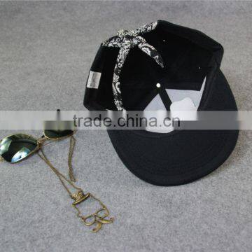 Wholesale 2016 Newest Lace-up Back Flat Brim Blank Snapback Hats