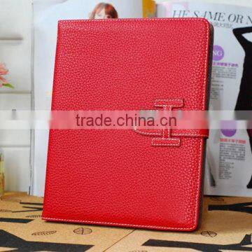 New lichee pattern protective case cover for ipad2/ tablet case cover for ipad 2