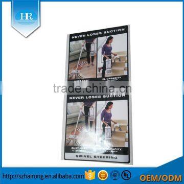 Wholesale High Qulity Custom Hot Stamping Waterproof Adhesive Vinyl Sticker Label