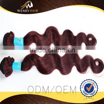 Body Wave 100% indian remy virgin human hair weft for wholesales