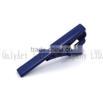 Novelty tie clip sharp color plated blank tie clips