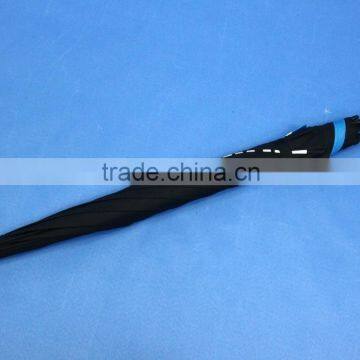 24 Inch x 8 Ribs High Quality Lower Price Promotional Auto-open Walking Stick Umbrella photo-2