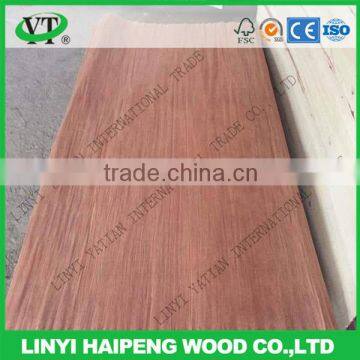 Red Face Wood Veneer/natural PNG Face Veneer/cut Rotary Face Veneer With 4x8x0.3mm Veneer