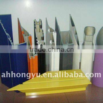 white powder coating aluminium profile for window and door