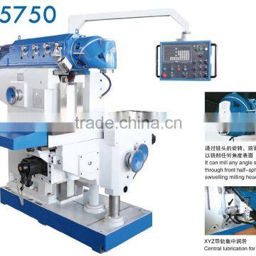 Taper Spindle ISO50 Ram Milling Machine