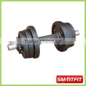 10 kg matt finished dumbbell set with rubber covered handle hot sale fitness training accessories