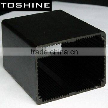 China Color Anodized Extruded Aluminum Heat Sink / Power Supply / Motor /resistance Box Extusion Shell Case Profile photo-6