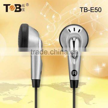 disposable high quality cheap stereo earphone, disposable earbuds