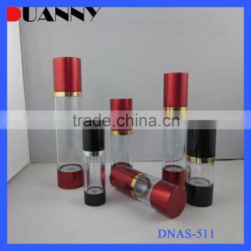 Wholesale Black Airless Cosmetic Pump Bottles