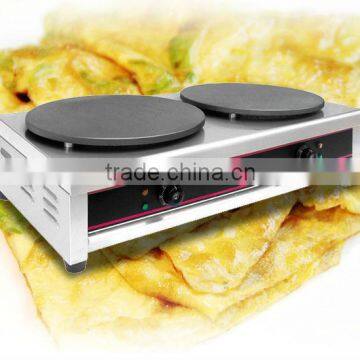 Commercial 2-Plate Electric Crepe Machine